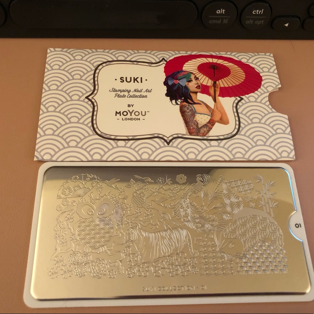 MoYou Stamping Plate - Suki 01